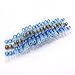 50pcs Solder Seal Wire Connectors, Sopoby Heat Shrink Butt Connectors, Waterproof Automotive Marine Electrical Terminals Blue