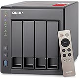 QNAP TS-451+-2G-US 4-Bay Next Gen Personal Cloud NAS, Intel 2.0GHz Quad-Core CPU with Media Transcoding