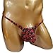 Men's G-strings Thongs Bulge Pouch T-back Underwear Spider