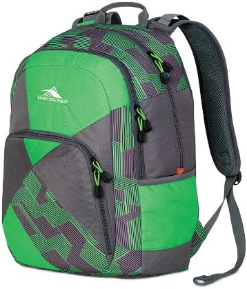 high sierra backpack green