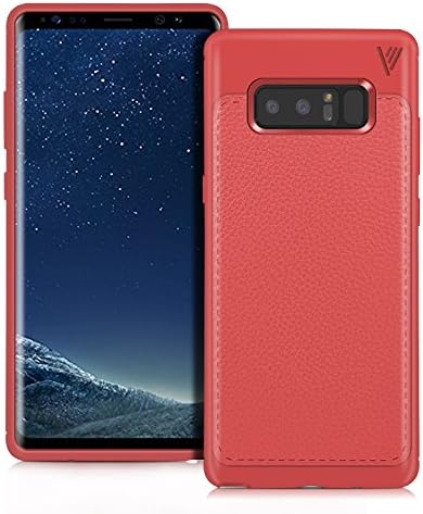 Samsung Galaxy Note 8 Case,[Perfect Fit] Samsung Note 8 Case Anti-Slip Matte Pattern Soft TPU Excellent Grip Thin Protective Case Covers for Samsung Galaxy Note 8 2017 (Red)
