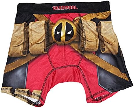 Marvel Comics Deadpool Costume Boxer Briefs - Small