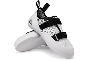 Mocjuxo Rock Climbing Shoes for Men Women Slip-Resistant Lightweight Indoor Outdoor Sport Bouldering