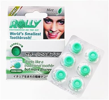Amazon 携帯使い捨て歯ブラシ ローリーブラッシュ 6個入り 株式会社オメガクリエーション 大人用ハブラシ 通販