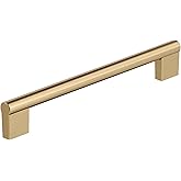 Amerock Versa 7-9/16 inch (192mm) Center-to-Center Champagne Bronze Cabinet Pull, BP55531CZ