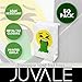 Juvale 50-Pack Vomiting Emoji Print Barf Bags - Disposable Vomit Bags for Travel Motion Sickness, Pregnancy, Illness for Children and Adults (White, 6x2.7x10 in)