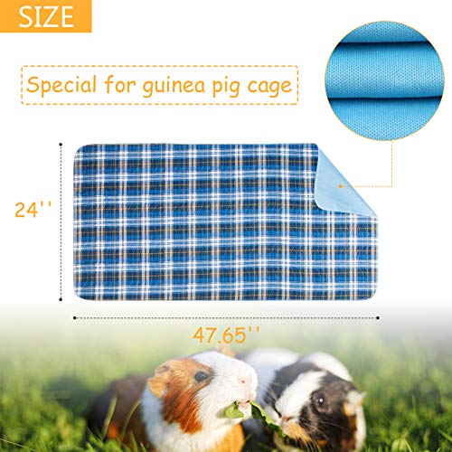 Geegoods Guinea Pig Cage Liners Guinea Pig Bedding Washable &Air Dried