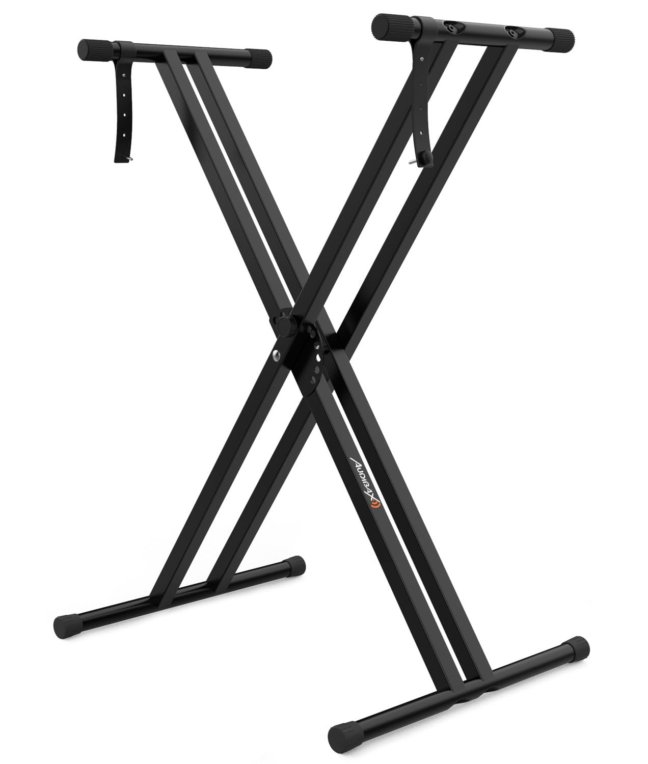 Audibax Onyx 120 Soporte Tijera Doble para Teclado (Yamaha, Casio, Roland, Korg)