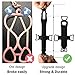 TOOVREN Cell Phone Lanyard Case, Silicone Cell Phone Leash Neck Holder with Detachable Strap for iPhone X/ Xs Max/ Xr/ 8/ 8plus/7 Samsung Note 10 Galaxy S9/S8+ A9 Star, LG Stylo 2,Google Pixel(Black)