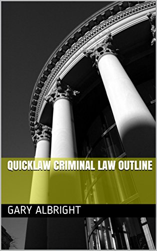 Quicklaw Criminal Law Outline Kindle Edition By Gary - 