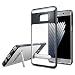Galaxy Note 7 Case, Spigen Metal Kickstand [Metal Slate] Clear TPU / PC Frame Slim Dual Layer Premium Case