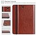 Ztotop Premium Leather Case for Samsung Galaxy Tab S3 9.7-Inch 2017 (SM-T820/T825), Leather Folio Stand Protective Case Smart Cover for Galaxy Tab S3 with Auto Sleep/Wake, S-Pen Holder, Brown