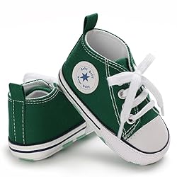KKIIDDSS Unisex Baby Girls Boys Canvas High-top