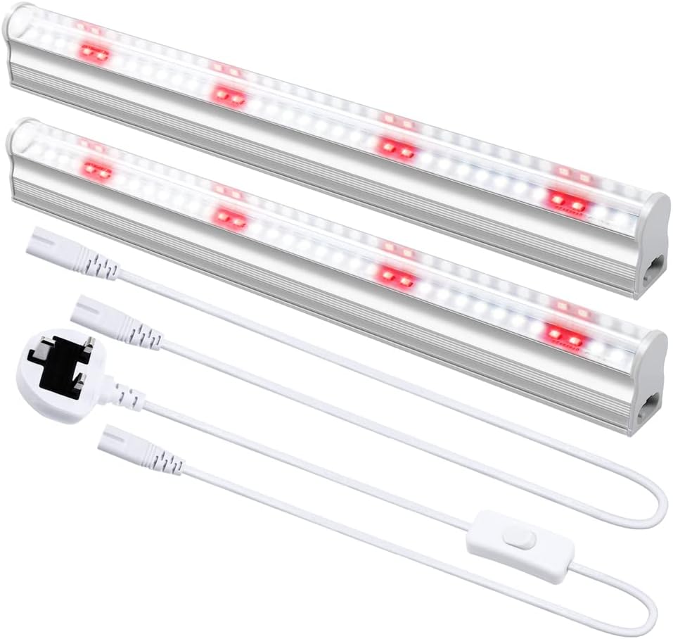 Tekmelau Led Grow Light Bar Indoor Plants Sunlight White Red 8/28 Bar