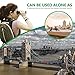 HXGD Phone Camera Lens Kit 12x Telephoto Lens 180° Fisheye Lens 0.36x Super Wide Angle Lens Macro Lens Suit for iPhoneXS Max/X/XR/8/7/6 Andriod (Sliver)