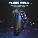 AceGamer Wireless Controller PS4 Pro PC Motion Audio Turbo 33ft Starry Sky view 3