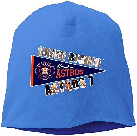 Craig Biggio 7 Men Women Daily Beanie Hat, Skull Cap ( 6 Colors ) RoyalBlue