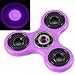 Fidget Toy Spinner, RunRRIn Hand Spinner Glow in the Dark with Hybrid Ceramic Bearing Anti- Anxiety, ADD,Adhd and Stress Relief (Purple)