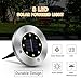 Solar Ground Lights, 8 LED Inground Solar Lights, Solar Powered Garden Lights for Outdoor Pathway Lawn Yard Patio Walkway Waterproof in-Ground Light- Bright White (8 Pack)