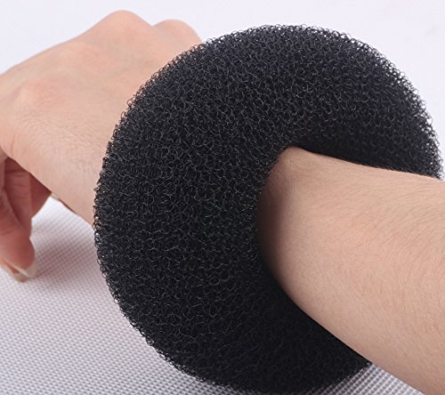 Freedi Hair Bun Donut Maker Ring 3 Pcs Brown Small Medium Large
