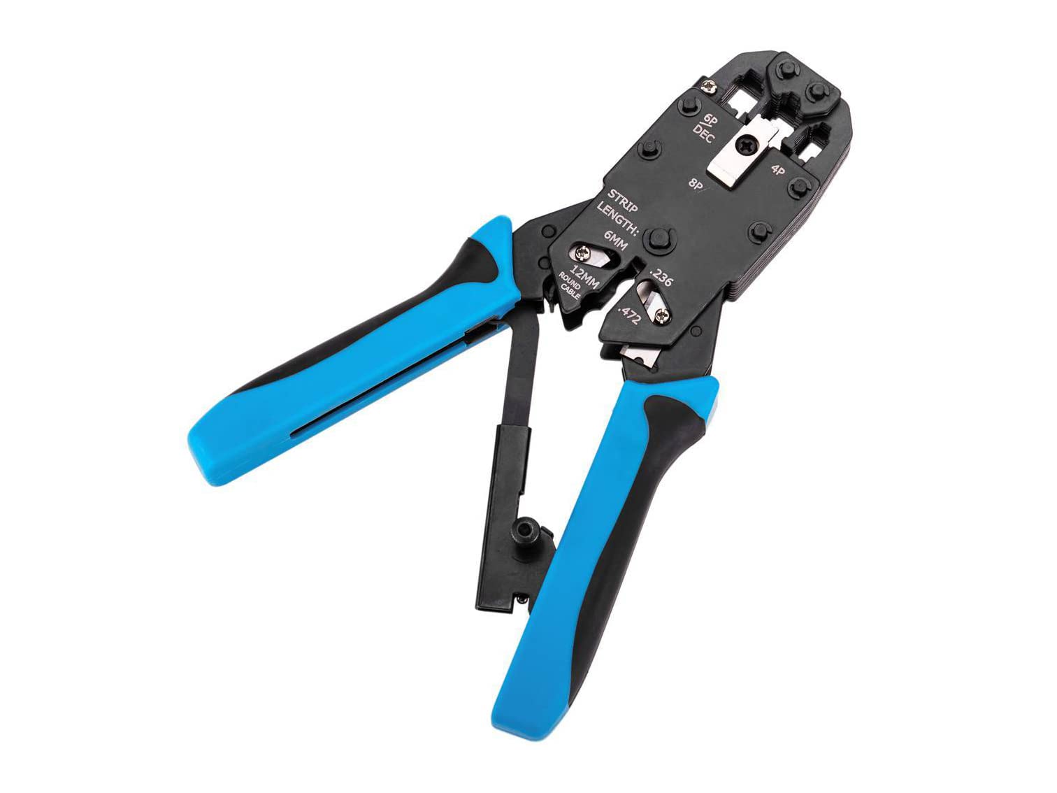 Equip 129409 Professional Modular Crimping Tool RJ45 8P8C Professional 4P/2C 4P/4C 6P/4C