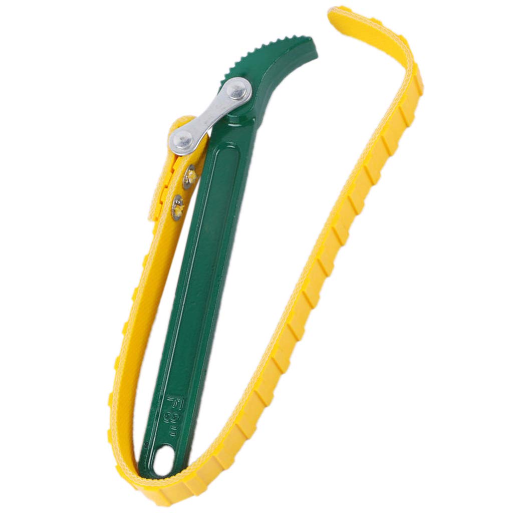 Adjustable Rubber Belt Strap Wrench/Filter Opener Removal Spanner