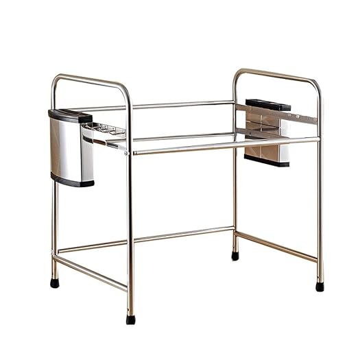 Estante esquina Cocina horno de microondas parrilla 304 de acero ...