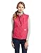 Carhartt Women's Mock Neck Sherpa Lined Vest (Regular and Plus Sizes), Crab Apple, Large