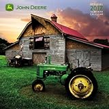 John Deere Calendar 2017 -- Deluxe John Deere Tractors Wall Calendar (12x12)