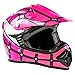 Typhoon Youth Kids Offroad Gear Combo Helmet Gloves Goggles DOT Motocross ATV Dirt Bike Spiderman Pink, Medium