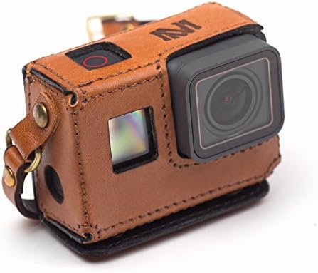 Handmade Brown Leather Case for GoPro Hero 5