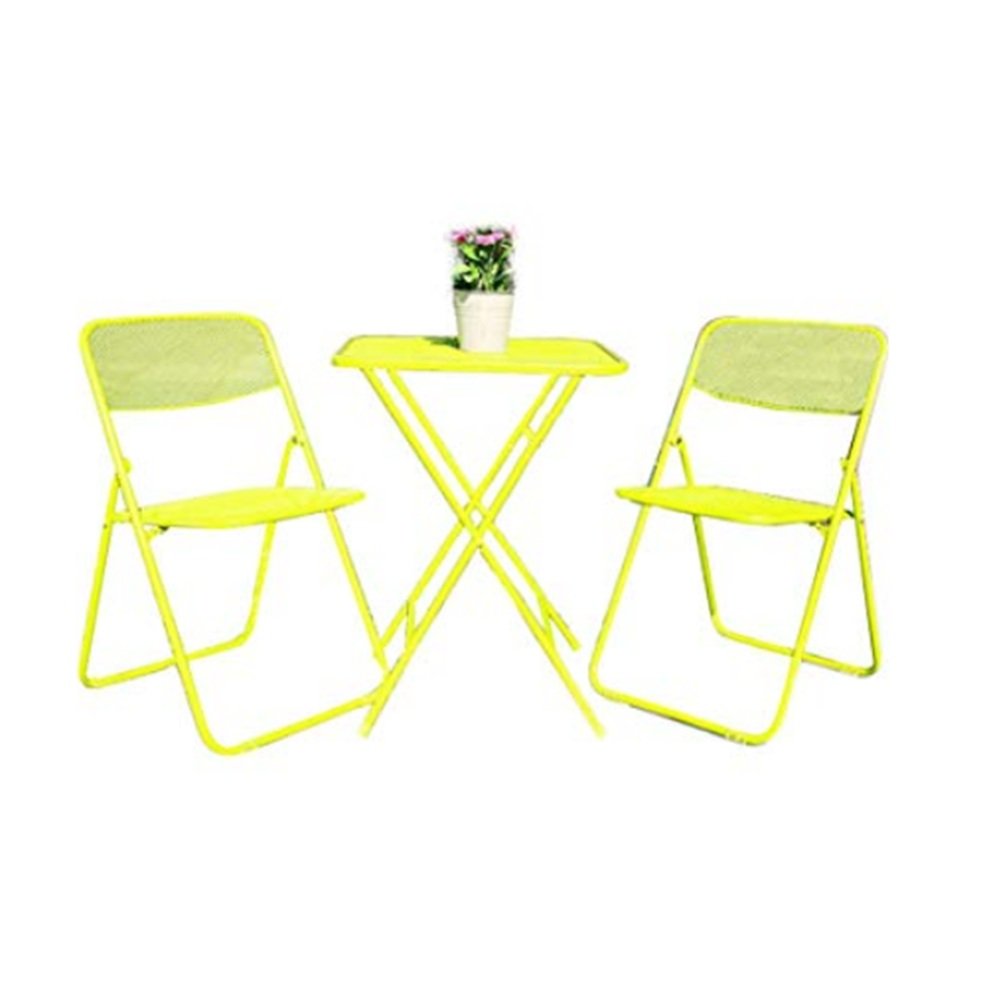 Amazon Com Nan Liang Steel Net Three Piece Fashion Folding Tables