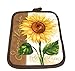 Mainstay Sunflower Kitchen Set Includes 2 Kitchen Towels, 2 Pot Holders, 1 Oven mitt & 2 dishcloths