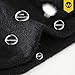 WANDER No Show Mens Socks 7 Pack Cotton Non Slip Low Cut Invisible Loafer Socks Boat Liner 6-107black