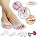 FootCarely Toe & Bunion Relief Package (Pack of 15) - Toe Straightener, Separator, Spreader, Corrector, Protector, Spacer & Stretcher - Bunion Night Splint, Shield, Support, Cushions, Bootie & Sleeve