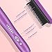 ELEHOT Hair Straightening Brush Straightener Comb Ceramic Brush 265℉to 395℉ Anti-Scald