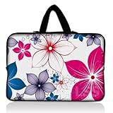 Laptop Skin Shop 15.6 inch Laptop Sleeve Bag Carrying Case Pouch with Hidden Handle for 14