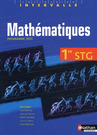 Mathématiques 1re STG