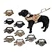 Lifeunion Tactical Dog Vest Nylon Patrol Waterproof K9 Service Dog Vest Harness for Training Hiking Outdoor Sports(AOR1,L)