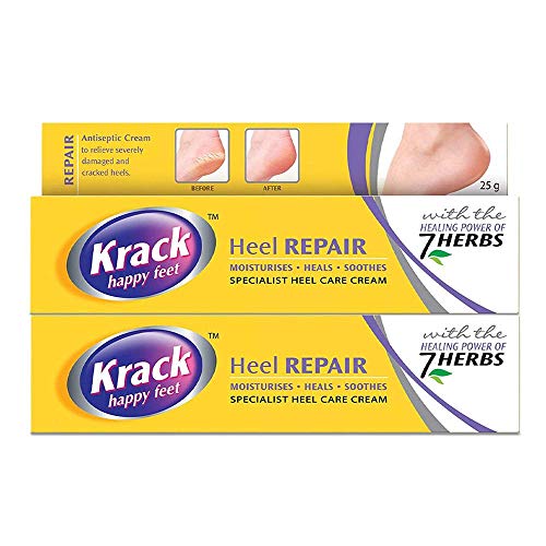 Pack of 2 Krack Heel Repair, Ayurvedic Foot care cream, 25 Gm Each