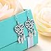S925 Sterling Silver Dream Catcher Feather Forever Love Heart Earrings