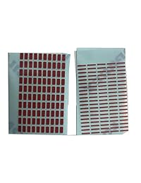 Dogxiong 100 X (100 juegos) para iPhone 8, iPhone 8 Plus, líquido de daños de agua sello de garantía sensor pegatinas