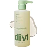 divi Volumizing Shampoo for Fine, Thin Hair with Postbiotics | 12 fl oz | Postbiotics, Sulfate-Free, Vegan, Cruelty Free, Lightweight, Fine Thin Hair, Adds Volume, Balances Scalp, Shampoo, 12 fl oz
