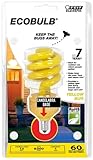 Feit BPESL13TC/BUG 13-watt Mini Twist Yellow Bug Candelabra Base 60-watt Equivalent Light