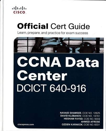 CCNA Data Center DCICT 640-916 Official Cert Guide (Certification Guide)