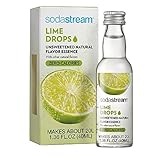 SodaStream Fruit Drops, Lime, 1.36 fl oz, Pack of 1