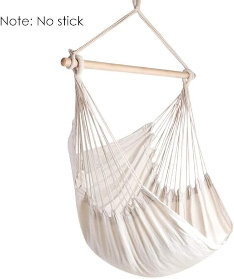 Amazon ポータブル旅行キャンプハンモックは家の寝室のベッド怠惰なスイング屋外キャンプチェア屋内ハンモックを掛けることができます 白い 中国 置物 オブジェ オンライン通販