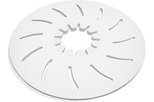 AOIT 5th Wheel Lube Plate for Trailer RV Camper Truck - 12-Inch Diameter Fifth Wheel Lube Plate for B&W Reese Towpower Cougar 5th Wheel Hitch King Pin, Fifth Wheel Plate Disk