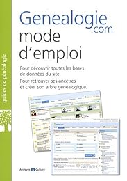 Genealogie.com mode d'emploi