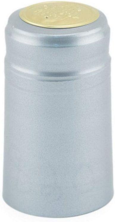 Shrink Cap | Silver (100/Pack)